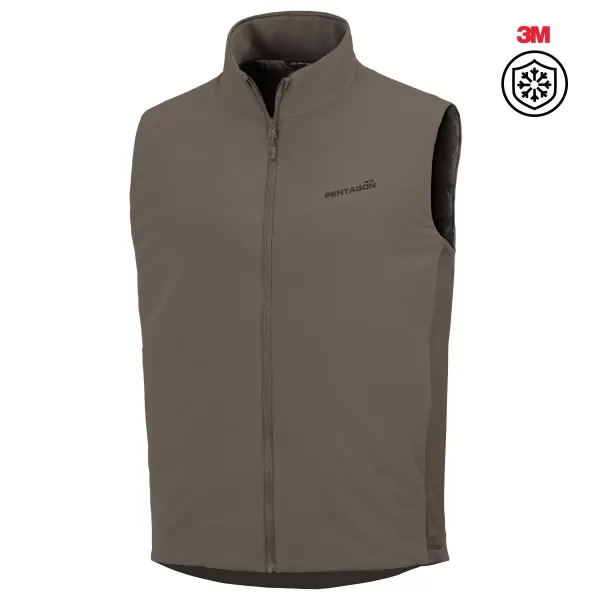  Moški telovnik PENTAGON LYNX 3M G INSULATION VEST K04017 RJAVO SIVA 