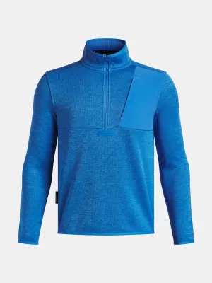 Fantovski pulover UNDER ARMOUR UA DRIVE HYBRID STORM SF HZ 6008816-402 MODRA