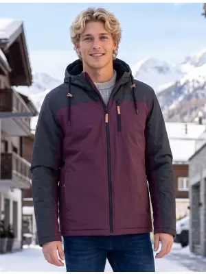 Moška zimska jakna ALTISPORT NEROM BORDO