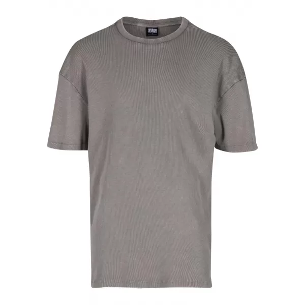  Moška majica s kratkimi rokavi URBAN CLASSICS TB7346 JEKLENO SIVA 