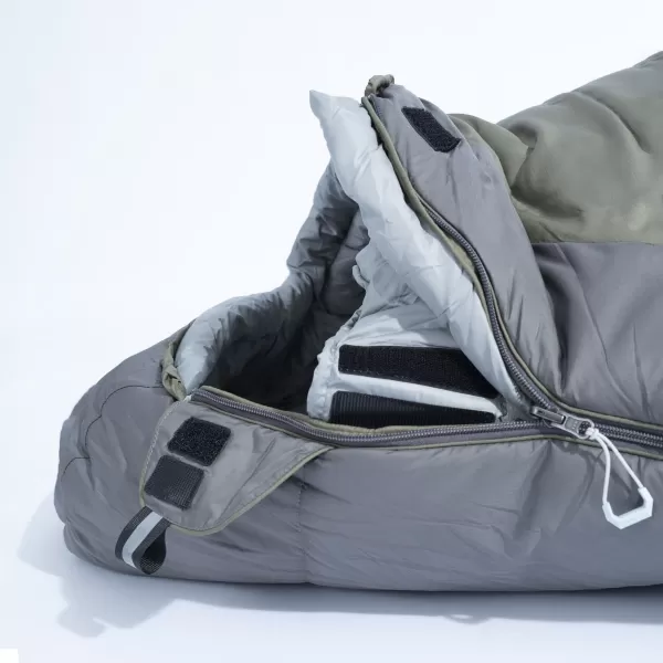  Spalna vreča PENTAGON MUMMY SLEEPING BAG 360GR/M² D19003 RJAVO SIVA/MEŠ 