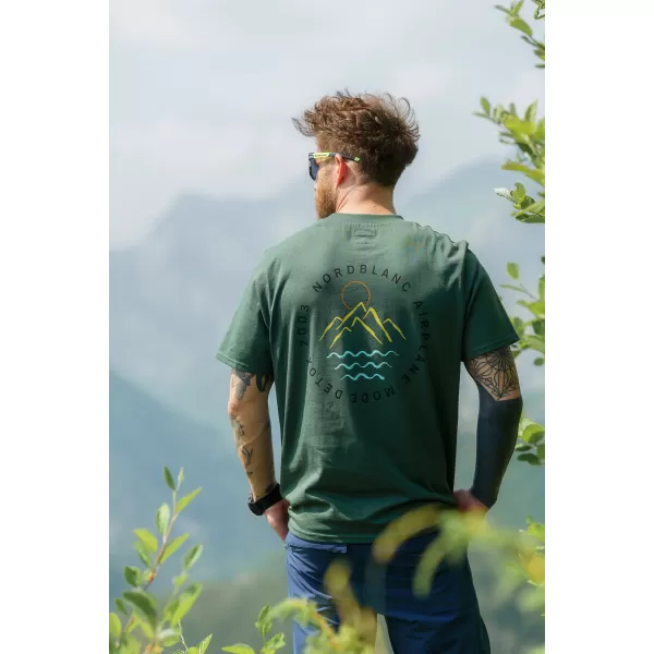  Srajca NORDBLANC RUMBLE NBSMT8160 TEMNO ZELENA 