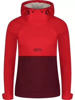 Ženski softshell anorak NORDBLANC NBWSL8275 RDEČA