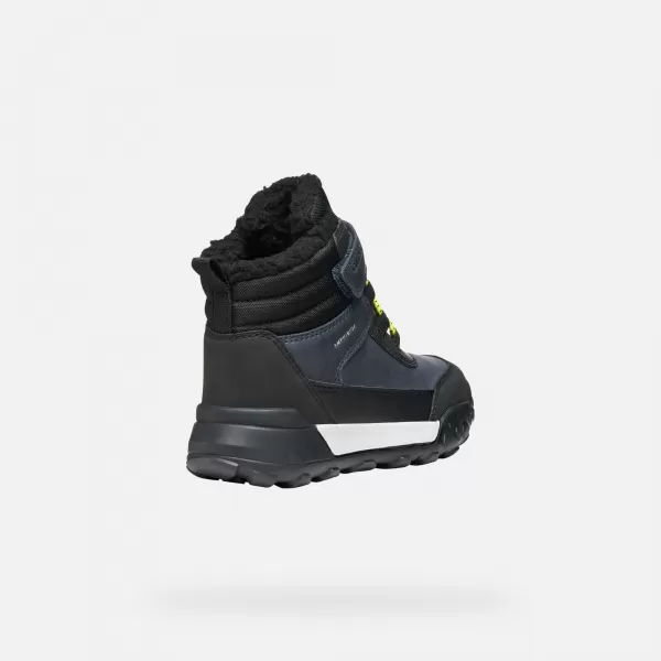  Fantovski gležnjarji GEOX TREKKYUP ABX J46MBE0MEMSC0749 TEMNO MODRA 
