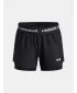 Dekliške kratke hlače UNDER ARMOUR UA TECH PLAY UP 2N1 SHORT 6004985-005 ČRNA