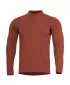 Majica PENTAGON ROMEO 2.0 HENLEY SHIRT K09016 KOSTANJEVA RDEČA