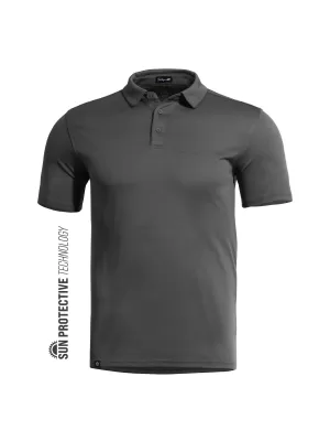 Moška majica s kratkimi rokavi z ovratnikom PENTAGON VANQUISH POLO SHIRT K09048 VOLK/SIV