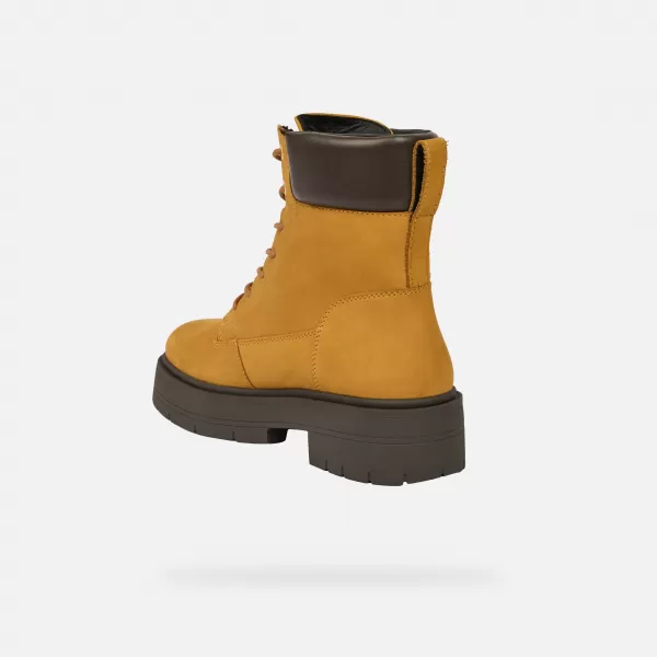  Ženski čevlji GEOX SPHERICA EC7 G009696 JANTAR 