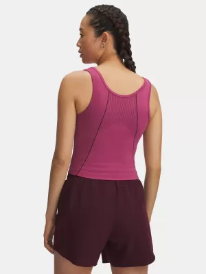 Ženski brezrokavnik UNDER ARMOUR UA VANISH SEAMLESS TANK RDEČA