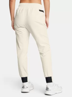 Ženske trenirke UNDER ARMOUR UA UNSTOPPABLE JOGGER 1376926-110 BELA