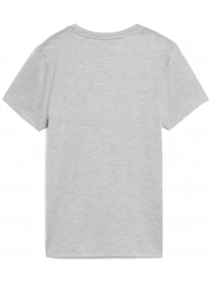 Srajca PUMA W TAD ESSENTIAL HEATHER LOGO TEE 52589304 SVETLO SIVA HEATHER