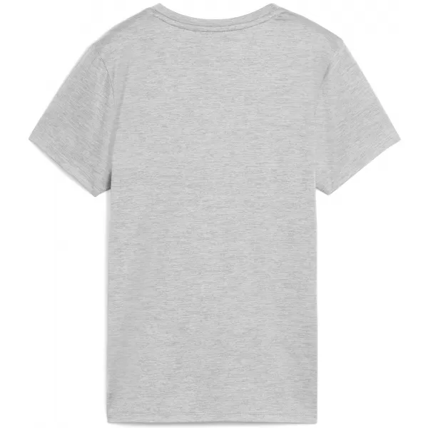  Srajca PUMA W TAD ESSENTIAL HEATHER LOGO TEE 52589304 SVETLO SIVA HEATHER 