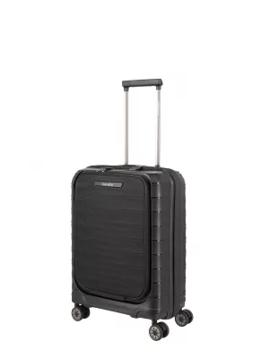 Kovček TRAVELITE MOOBY S FRONT POCKET ČRNA