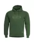 Pulover PENTAGON PHAETON HOOD SWEATER K09021-DT 83 SPRINGBOK ZELENA