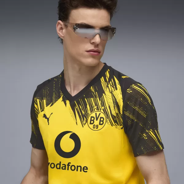  Moški dres PUMA BVB HOME JERSEY REPLICA 78008801 FASTER YELLOW/ HITREJŠA RUMENA/PUMA ČRNA 