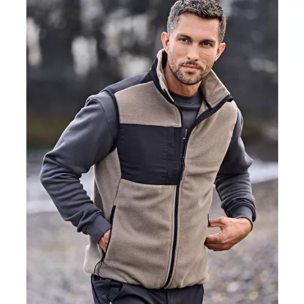  Moški telovnik TEE JAYS | TJ 9122 ČRNA/ČRNA 
