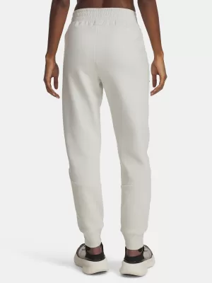 Ženske trenirke UNDER ARMOUR UNSTOPPABLE FLC JOGGER 1379846-110 BELA