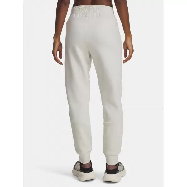  Ženske trenirke UNDER ARMOUR UNSTOPPABLE FLC JOGGER 1379846-110 BELA 