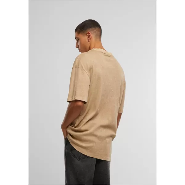  Moška majica s kratkimi rokavi URBAN CLASSICS TB7346 UNION BEŽ 