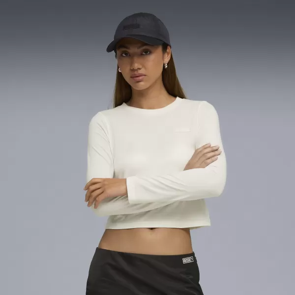  Srajca PUMA X ROSÉ LONGSLEEVE TEE 63380577 TOPLO BELA 