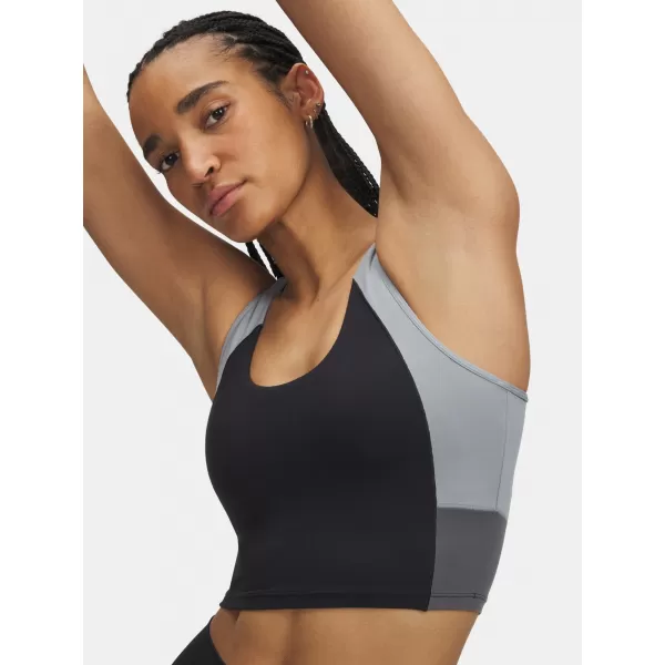  Ženski brezrokavnik UNDER ARMOUR MERIDIAN COLORBLOCK TANK 6004001-002 ČRNA 