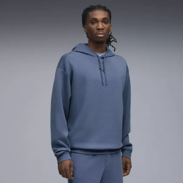  Moški pulover PUMA M CLOUDSPUN HOODIE 52759580 TEMNO INDIGO VRESJE 