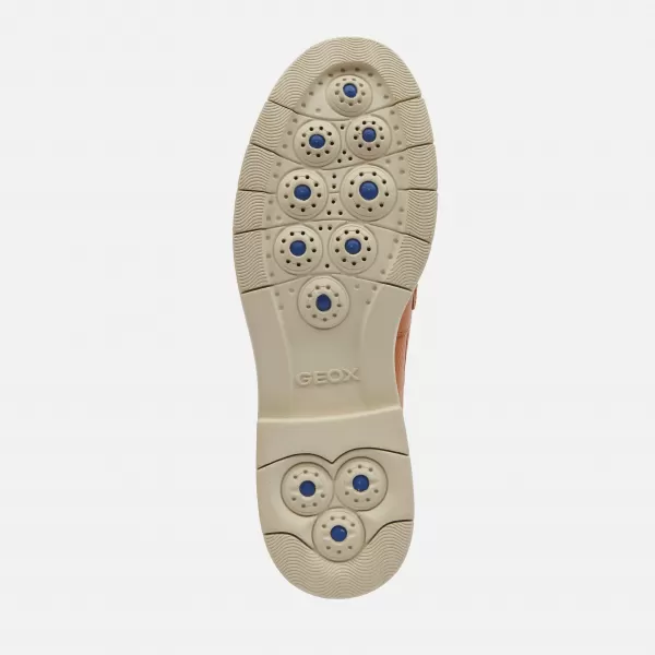  Ženski mokasini GEOX SPHERICA EC1 G000459 RJAVA 
