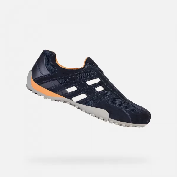  Moške superge GEOX SNAKE G002632 TEMNO MODRA 