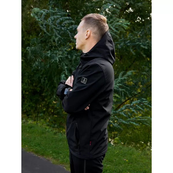  Moška softshell jakna ALTISPORT NEWET ČRNA 