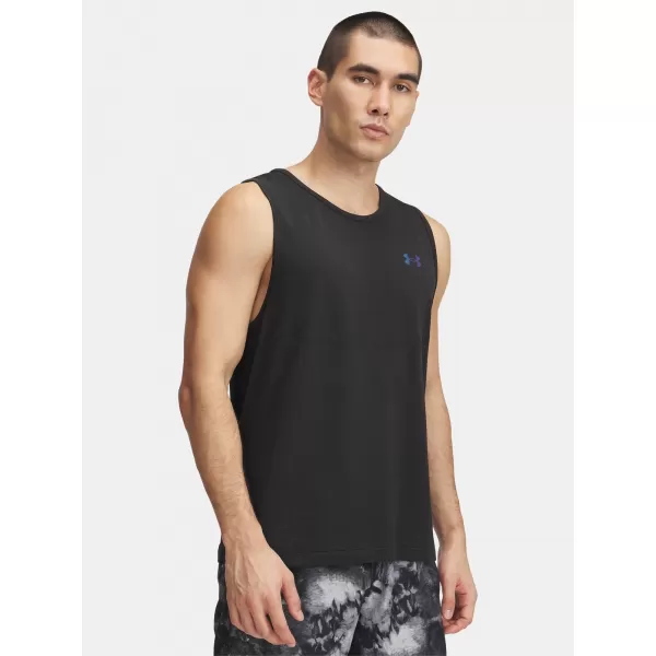  Moški brezrokavnik UNDER ARMOUR VANISH ELITE SEAMLESS TANK 1382800-001 ČRNA 
