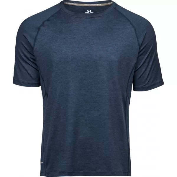  Moška majica s kratkimi rokavi TEE JAYS | TJ 7020 MORNARSKI MELANŽ 