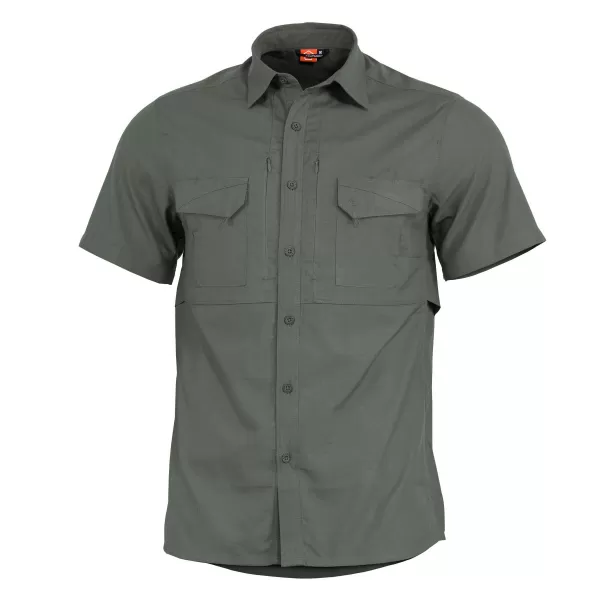  Moška srajca PENTAGON PLATO SHIRT SHORT K02019 KAMUFLAŽNO ZELENA 