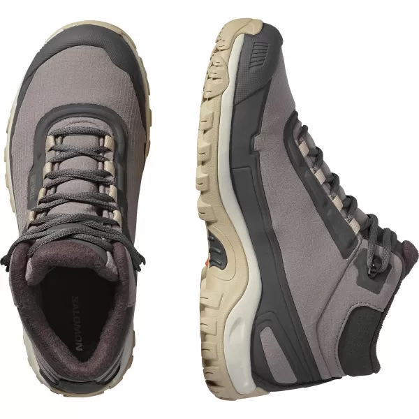  Ženski čevlji SALOMON SHELTER WATERPROOF W PLUM KITTEN/FANTOM/DESSERT TAN 