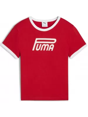 Ženska majica s kratkimi rokavi PUMA FUTURE ZA VSE ČASE RDEČE