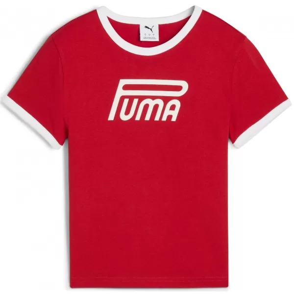  Ženska majica s kratkimi rokavi PUMA FUTURE ZA VSE ČASE RDEČE 