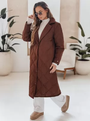 Ženska jakna DSTREET TY4939 RJAVA
