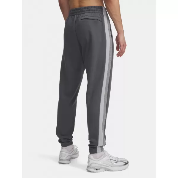  Moške športne hlače UNDER ARMOUR UA RIVAL FLC CB PANTS 6003954-025 SIVA 