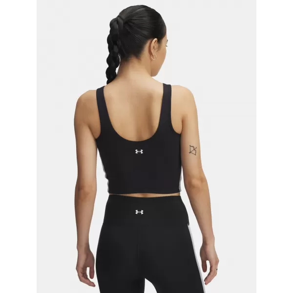  Ženski brezrokavnik UNDER ARMOUR UA MOTION SPORT TAPE TANK 6005844-006 ČRNA 