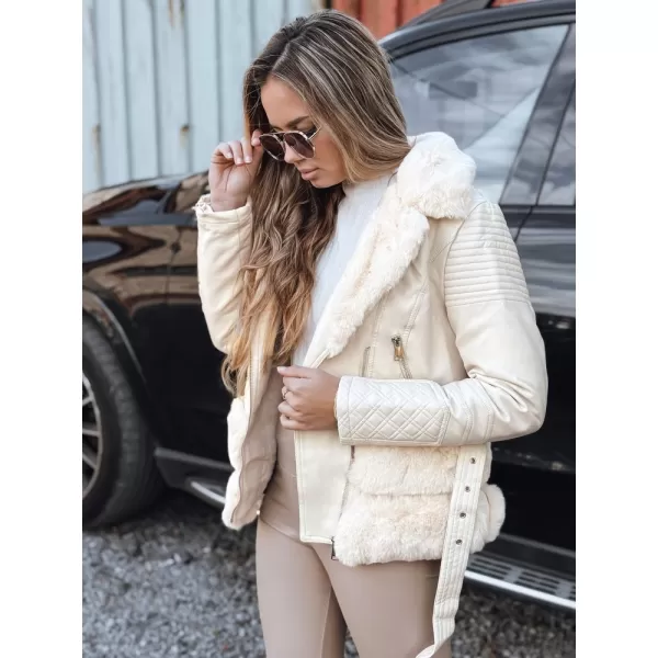  Ženska jakna DSTREET TY5275 EKRU 