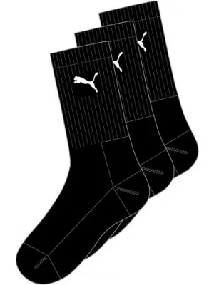 Moške nogavice PUMA CREW SOCK 3P 88035501 ČRN