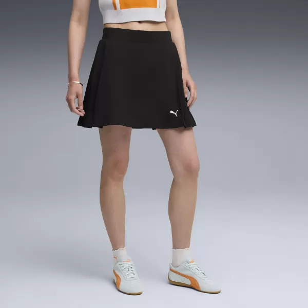  Žensko krilo PUMA WARDROBE ESS PLEATED SKIRT 63204601 ČRNA PUMA 