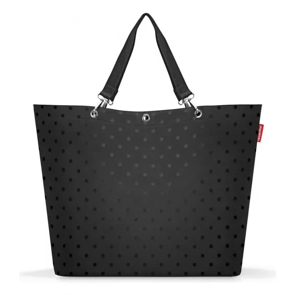  Torba REISENTHEL SHOPPER XL SIJAJNE ČRNE PIKE 