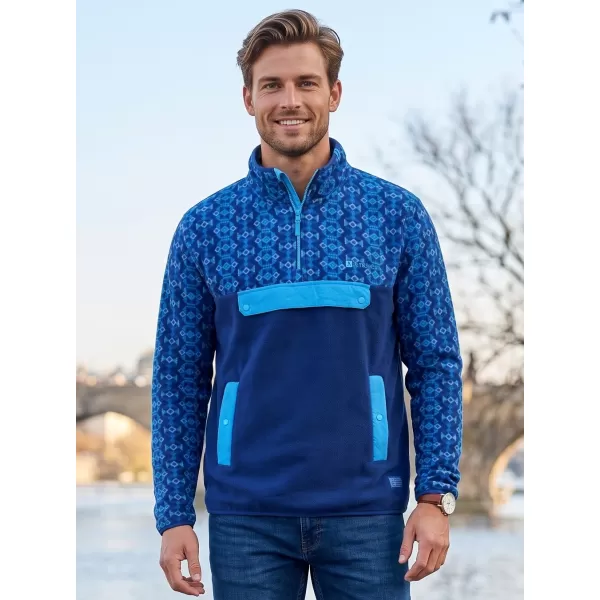  Moški pulover iz flisa ALTISPORT GARM MODRA 
