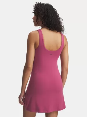 Obleka UNDER ARMOUR MOTION DRESS 1384053-659 RDEČA