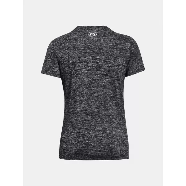  Ženska majica s kratkimi rokavi UNDER ARMOUR TECH SSC- TWIST 1384230-001 ČRNA 