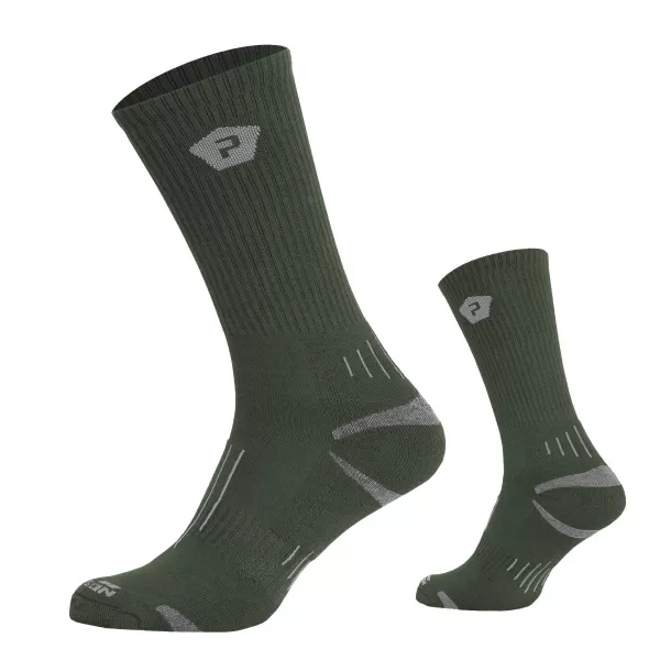  Nogavice PENTAGON IRIS COOLMAX MID SOCKS EL14011 06 EL14011 OLIVNO ZELENA 