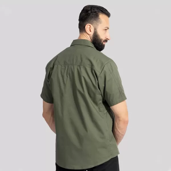  Moška srajca PENTAGON PLATO SHIRT SHORT K02019 POLNOČNO MODRA 