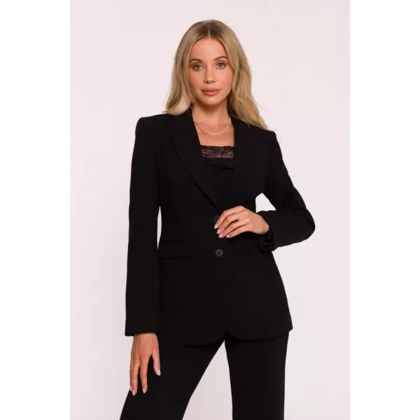  Ženska jakna STYLOVE S417 ČRNA 