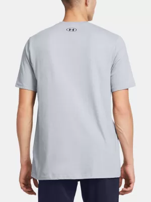 Moška majica s kratkimi rokavi UNDER ARMOUR UA GL FOUNDATION UPDATE SS 1382915-011 SIVA