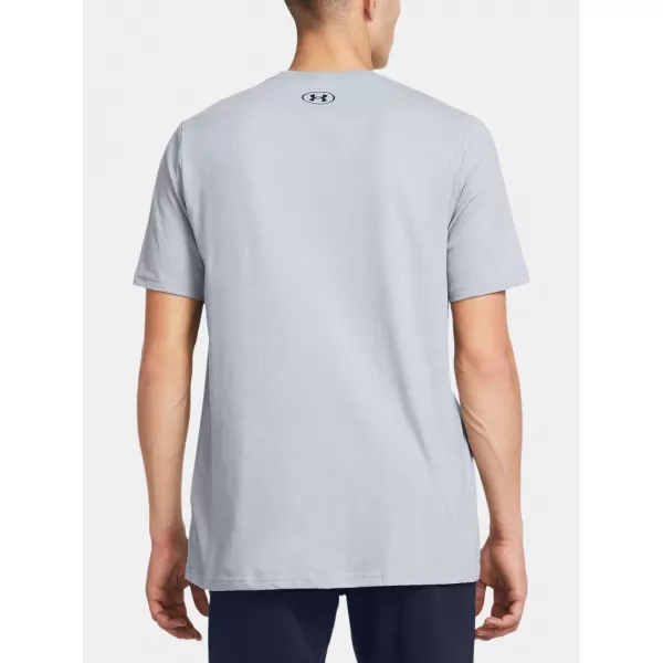  Moška majica s kratkimi rokavi UNDER ARMOUR UA GL FOUNDATION UPDATE SS 1382915-011 SIVA 